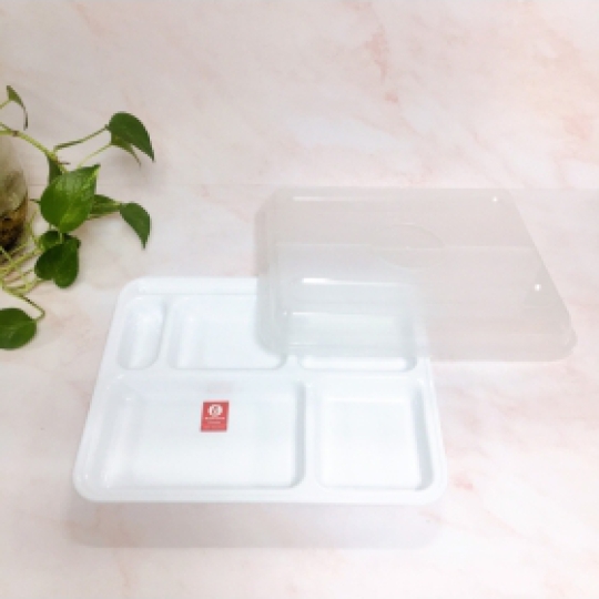 Khay cơm phần nhựa TV385