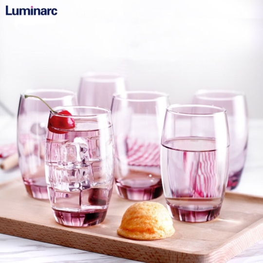 J5385 - Ly cao TT Luminarc Salto hồng 350ml