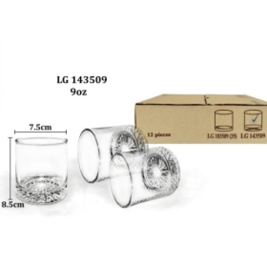 Ly lùn đáy hoa LG 143509 - 270ml