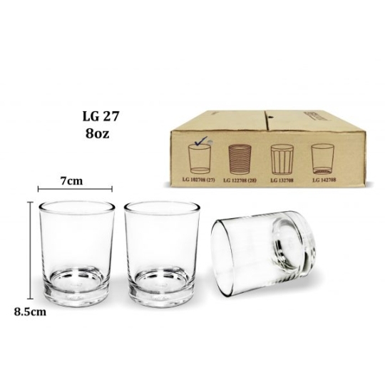 Ly ống thấp LG 102708 (27) - 230ml