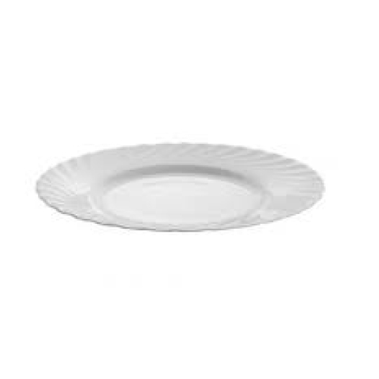 N3647 - Dĩa tròn cạn TT Luminarc 20cm Trianon trắng