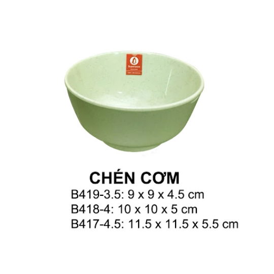 Chén cơm B417, B418, B419