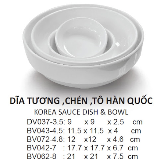 Tô ngấn BV072, BV140, BV042, BV062