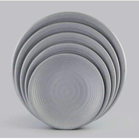 Dĩa tròn có vân PV094, PV095, PV096, PV097, PV098, PV206 dark grey
