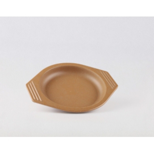 Dĩa bò bít tết PV092 dark brown
