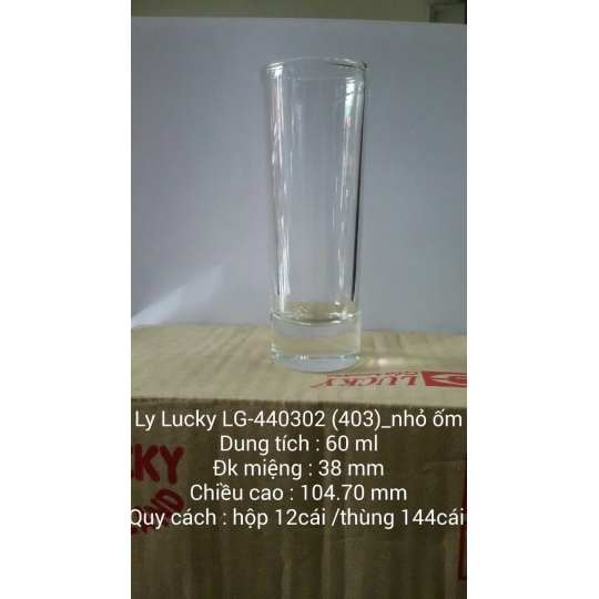 Ly shot trụ LG 440302 (403) - 60ml