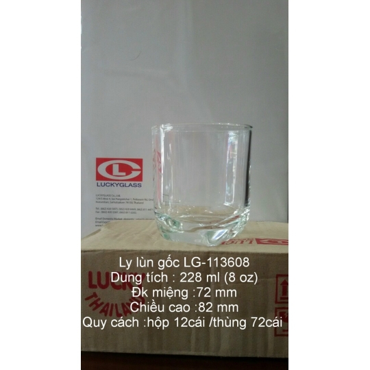 Ly lùn góc LG 113608 - 228ml