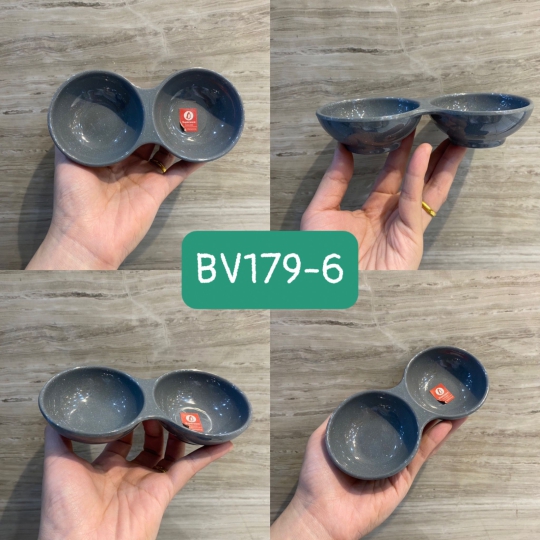 Dĩa tương 2 ngăn BV179